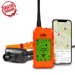 Dog Trace DOG GPS X30B Short - Suchgerät für Hunde mit Schallortungsgerät