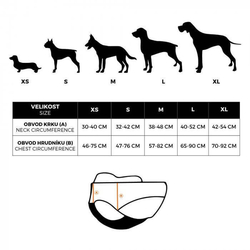 Dog Trace Schutzweste für Hunde DOG GPS - XS